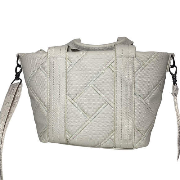 Lug Dory bag  Matte Luxe Crossbody Tote Handles Pebble purse GUC - Picture 4 of 13